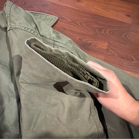 VTG 1970’s USS Navy A-2 Cold Weather Field Jacket - Picture 9 of 10